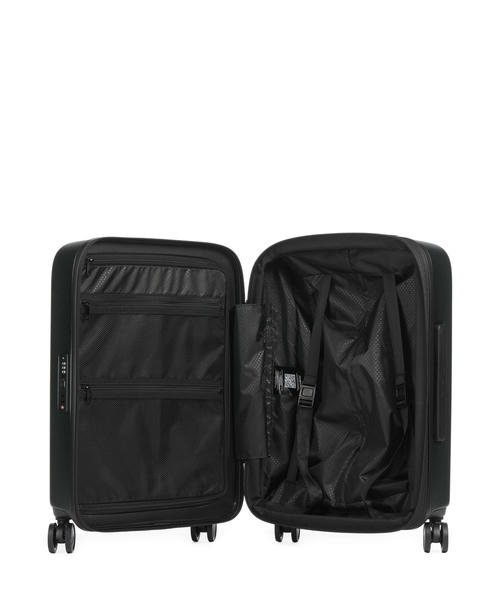 Чемодан Samsonite Fyrm (4 колеса), темно-зеленая, 55 см