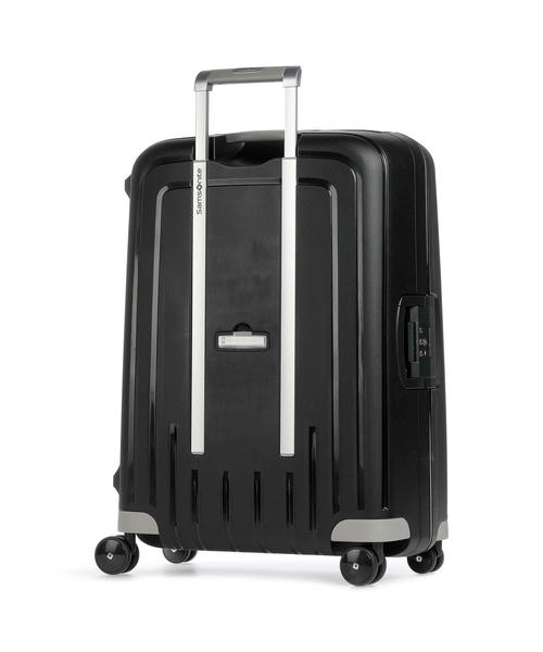 Чемодан Samsonite S'Cure (4 колеса), черный, 69 см