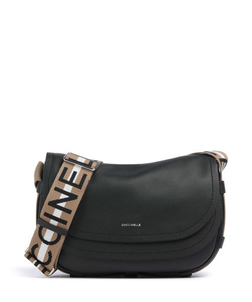 coccinelle-raquel-sumka-na-plecho-iz-zernenoi-kozhi-nuar-cuir