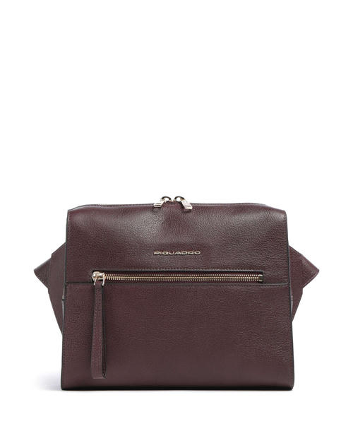 poiasnaia-sumka-piquadro-w140-iz-zernistoi-korovei-kozhi-borgonia