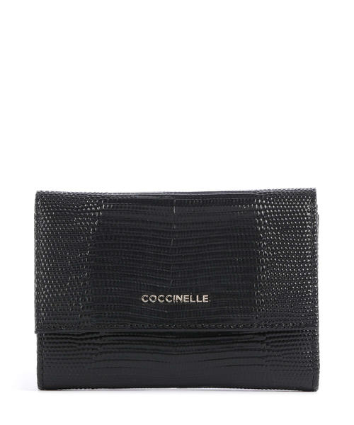 koshelek-coccinelle-metallic-lizard-wallet-iz-tisnenoi-korovei-kozhi-chernogo-tsveta-2