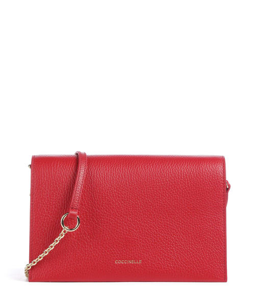 sumka-cherez-plecho-coccinelle-dandy-iz-zernistoi-kozhi-alogo-tsveta