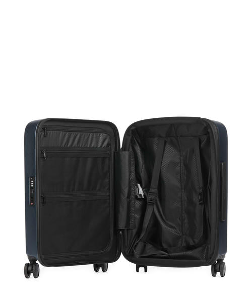 Чемодан Samsonite Fyrm (4 колеса), стальной синий, 55 см