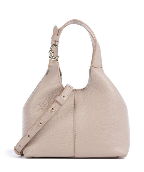 sumka-coccinelle-c-easy-s-rozetkoi-iz-zernistoi-kozhi