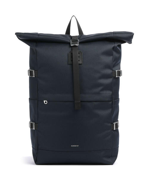 riukzak-sandqvist-icon-l-rolltop-16-temno-sinii-iz-pererabotannogo-poliestera