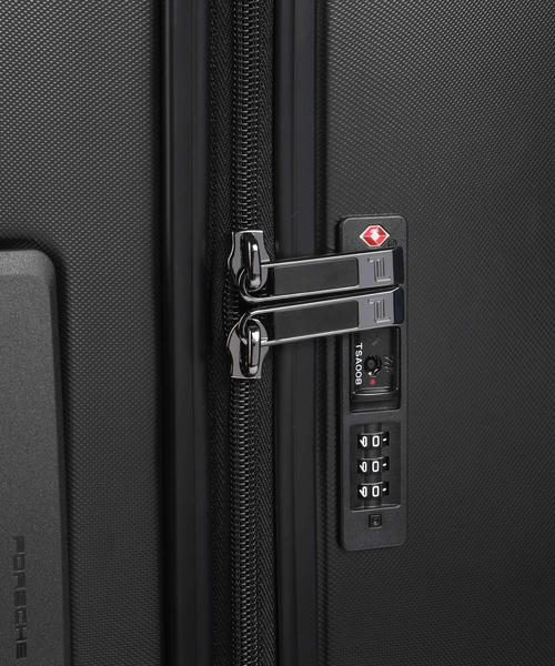 Чемодан Porsche Design Voyager (4 колеса), черный, 78 см