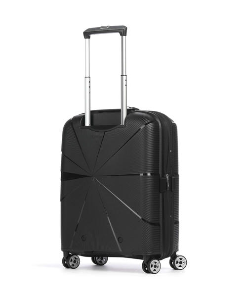 Чемодан American Tourister Starvibe Spinner (4 колеса), черное, 55 см