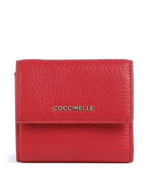 koshelek-coccinelle-metallic-soft-wallet-iz-zernistoi-kozhi-alogo-tsveta-3