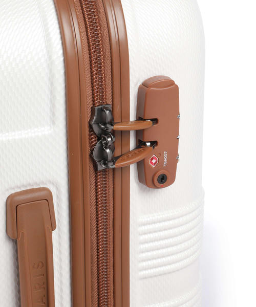 Чемодан Delsey Paris Flaner SE Spinner (4 колеса), цвет шампанского, 55 смЧемодан