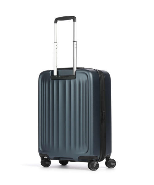 Чемодан Samsonite Fyrm (4 колеса), стальной синий, 55 см