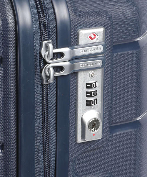 Чемодан Samsonite Flux Exp Spinner (4 колеса), темно-синее, 68 см