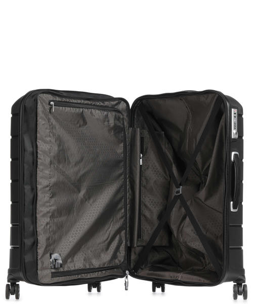 Чемодан Samsonite Flux Exp (4 колеса), черная, 68 см