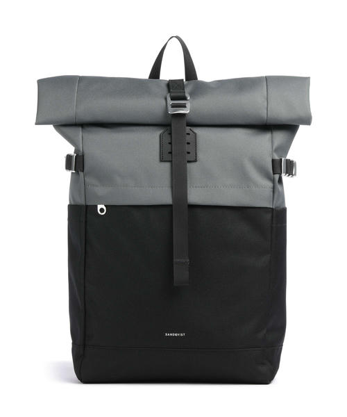 riukzak-sandqvist-icon-m-rolltop-14-iz-pererabotannogo-poliestera-mnogotsvetnyi-temnyi