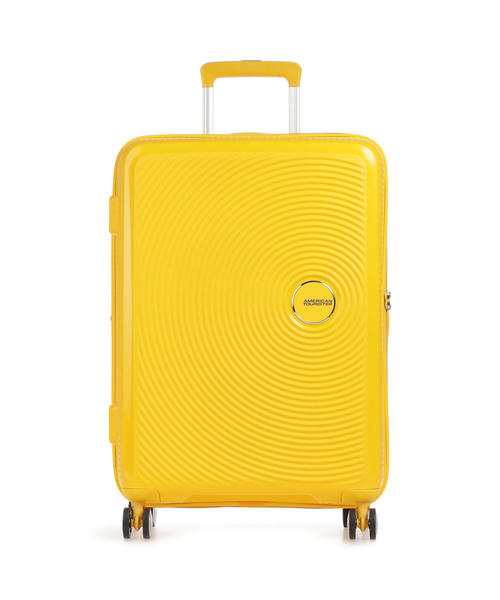 chemodan-american-tourister-soundbox-spinner-4-kolesa-zolotisto-zheltyi-67-sm