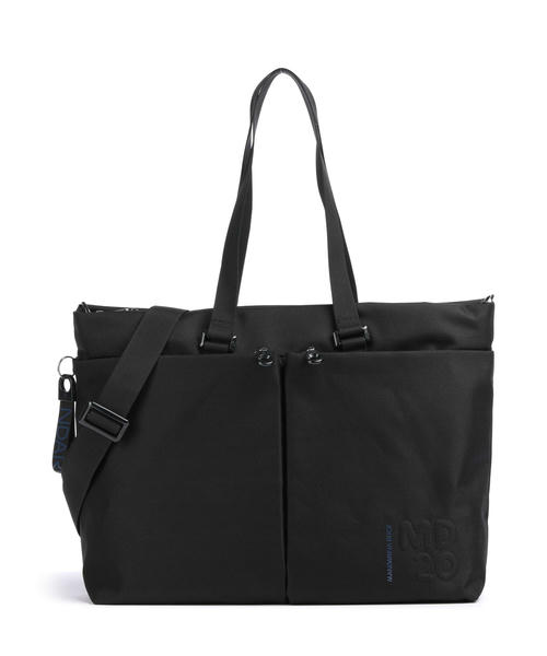 sumka-shopper-mandarina-duck-md20-17-diuimov-poliester-chernaia