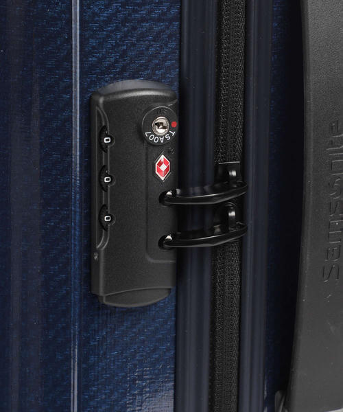 Чемодан Samsonite Chronolite Spinner (4 колеса), джинсово-синего цвета, 55 см