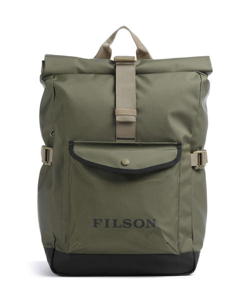 riukzak-filson-printed-shrub-backpack-15-iz-pererabotannogo-poliestera-olivkovyi-tsvet