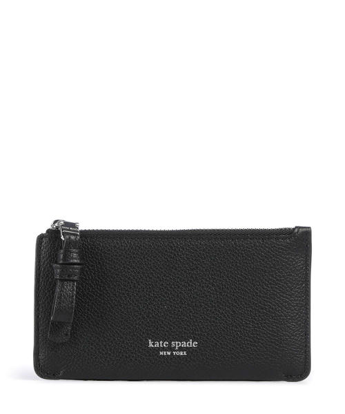 derzhatel-dlia-kreditnykx-kart-kate-spade-new-york-loop-iz-zernistoi-korovei-kozhi-chernyi