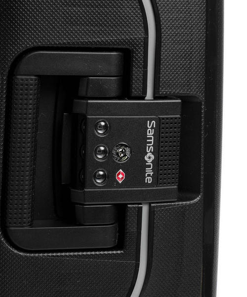 Чемодан Samsonite S'Cure (4 колеса), черный, 55 см