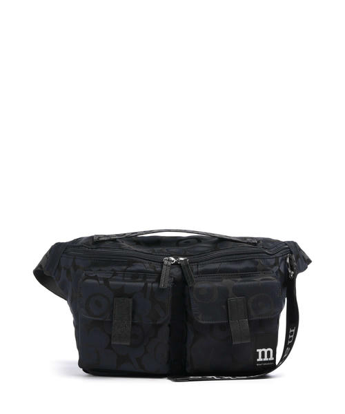 sumka-cherez-plecho-marimekko-unikko-m-poliester-sinii-temno-sinii