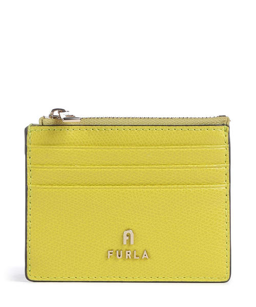 derzhatel-dlia-kreditnykx-kart-furla-camelia-s-iz-zernistoi-kozhi-zheltyi
