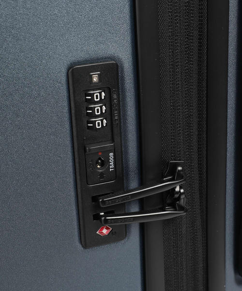 Чемодан Samsonite Fyrm (4 колеса), стальной синий, 67 см