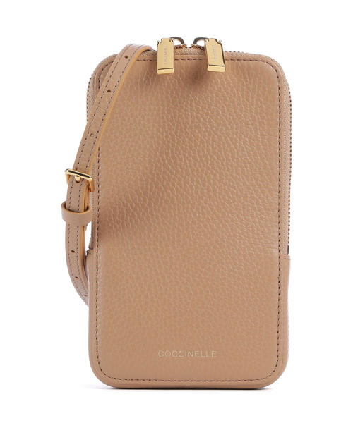 sumka-dlia-telefona-coccinelle-flor-iz-zernistoi-kozhi