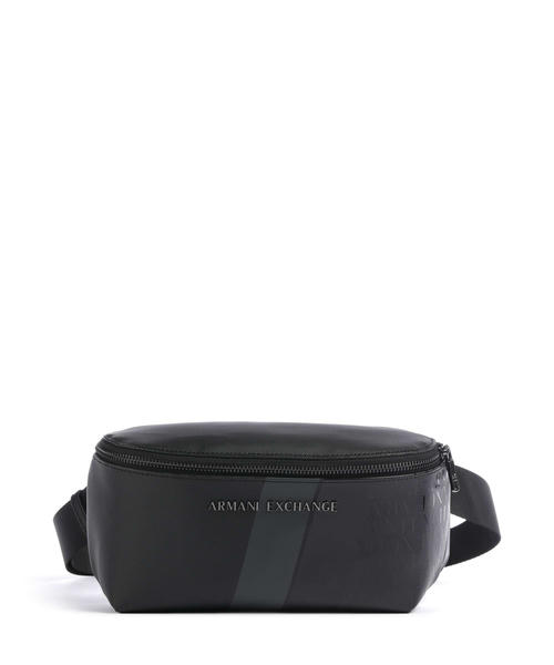 poiasnaia-sumka-armani-exchange-dylan-iz-iskusstvennoi-kozhi-chernaia-temno-seraia-blestiashchaia-chernaia