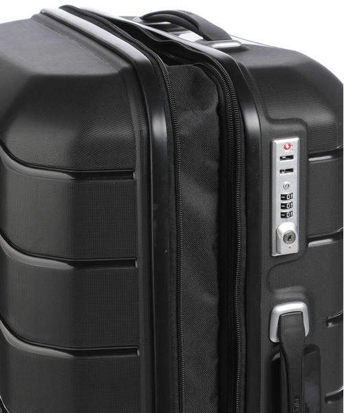 Чемодан Samsonite Flux Exp (4 колеса), черная, 68 см