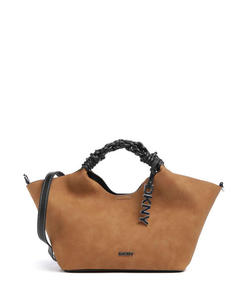 sumka-dkny-paula-commuter-small-handbag-iz-iskusstvennoi-kozhi-tabachnogo-tsveta