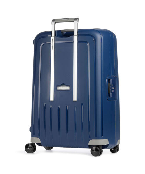 Чемодан Samsonite S'Cure (4 колеса), темно-синее, 75 см