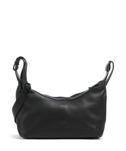 sumka-cherez-plecho-voi-4seasons-femke-iz-zernistoi-kozhi-chernogo-tsveta