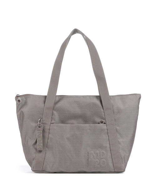 sumka-shopper-mandarina-duck-md20-poliester-sero-korichnevyi