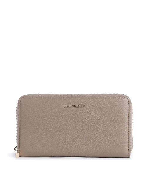 koshelek-coccinelle-metallic-soft-wallet-iz-zernistoi-kozhi-teplogo-sero-korichnevogo-tsveta