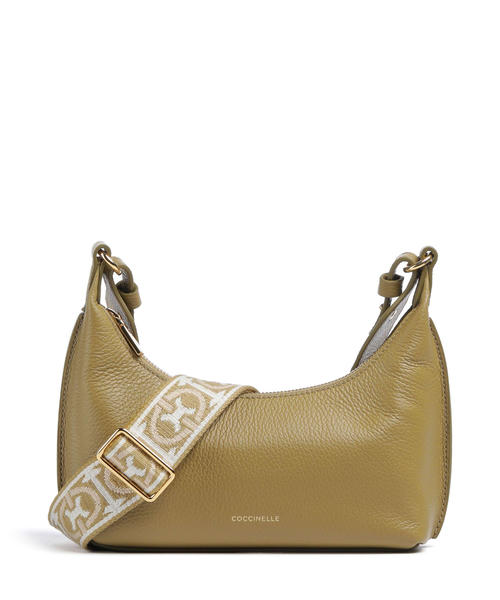 sumka-cherez-plecho-coccinelle-suri-iz-zernistoi-kozhi-i-morskoi-travy