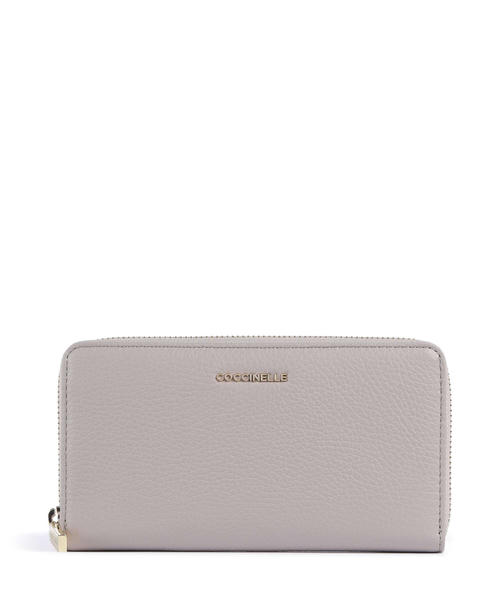 koshelek-coccinelle-metallic-soft-wallet-iz-zernistoi-kozhi-tsveta-ustritsa-1