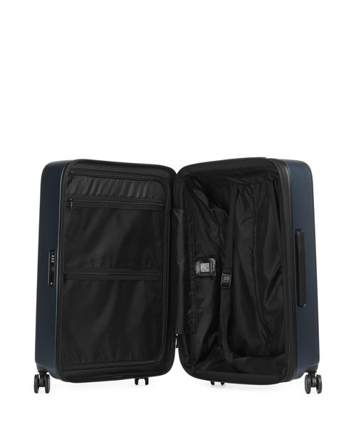 Чемодан Samsonite Fyrm (4 колеса), стальной синий, 67 см