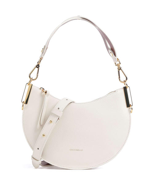 sumka-cherez-plecho-coccinelle-sunup-iz-zernistoi-korovei-kozhi-zhemchuzhno-koniachnogo-tsveta