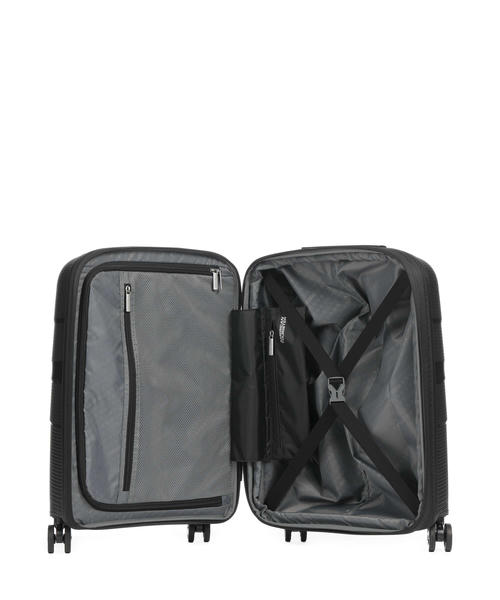 Чемодан American Tourister Starvibe Spinner (4 колеса), черное, 55 см