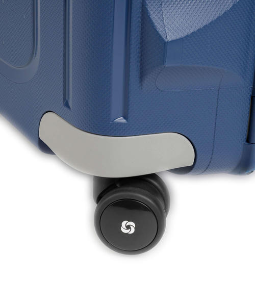 Чемодан Samsonite S'Cure (4 колеса), темно-синее, 75 см