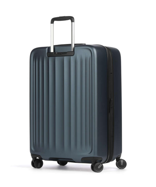 Чемодан Samsonite Fyrm (4 колеса), стальной синий, 67 см
