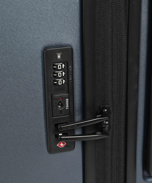 Чемодан Samsonite Fyrm (4 колеса), стальной синий, 77 см