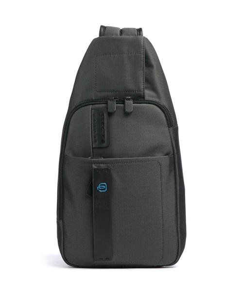 sumka-cherez-plecho-piquadro-p16-tkan-serogo-tsveta