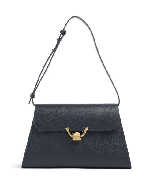 sumka-cherez-plecho-coccinelle-dew-iz-zernistoi-kozhi-temno-sinego-tsveta