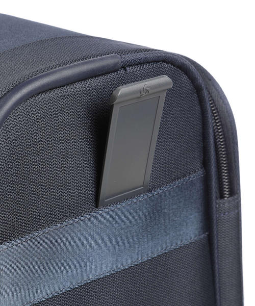 Чемодан Samsonite Citybeat (4 колеса), темно-синяя, 55 см