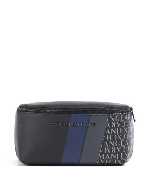 poiasnaia-sumka-armani-exchange-dylan-iz-iskusstvennoi-kozhi-temno-sinego-golubogo-temno-sinego-tsveta-s-blestiashchei-otdelkoi