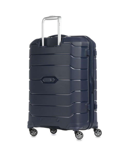 Чемодан Samsonite Flux Exp Spinner (4 колеса), темно-синее, 68 см