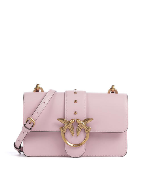 mini-sumka-cherez-plecho-pinko-love-one-iz-miagkoi-zernistoi-teliachei-kozhi-tsveta-rozovogo-zolota-rosa-chiaro-antique-gold