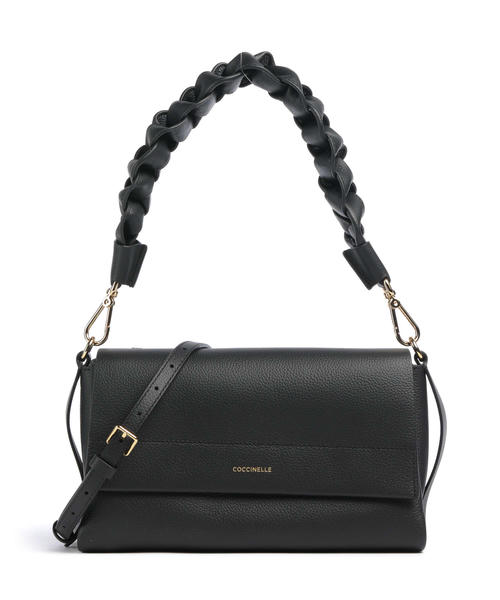 sumka-coccinelle-boheme-grana-double-shoulder-bag-iz-zernistoi-korovei-kozhi-tsveta-nuar-koniak