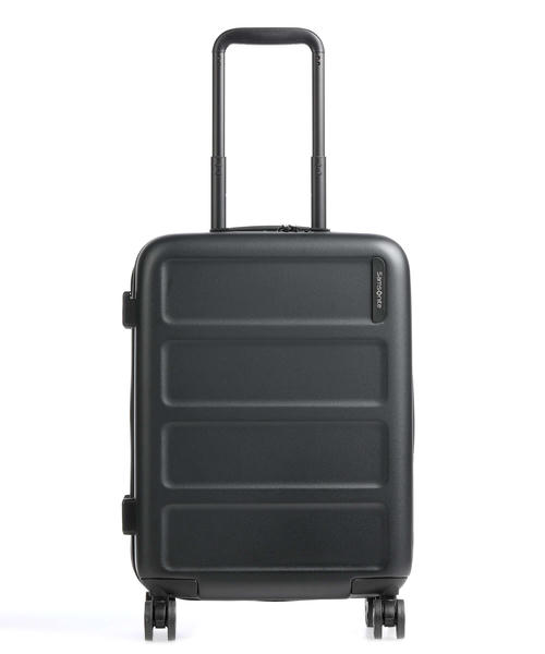 Чемодан Samsonite Quadrix (4 колеса), черная, 55 см